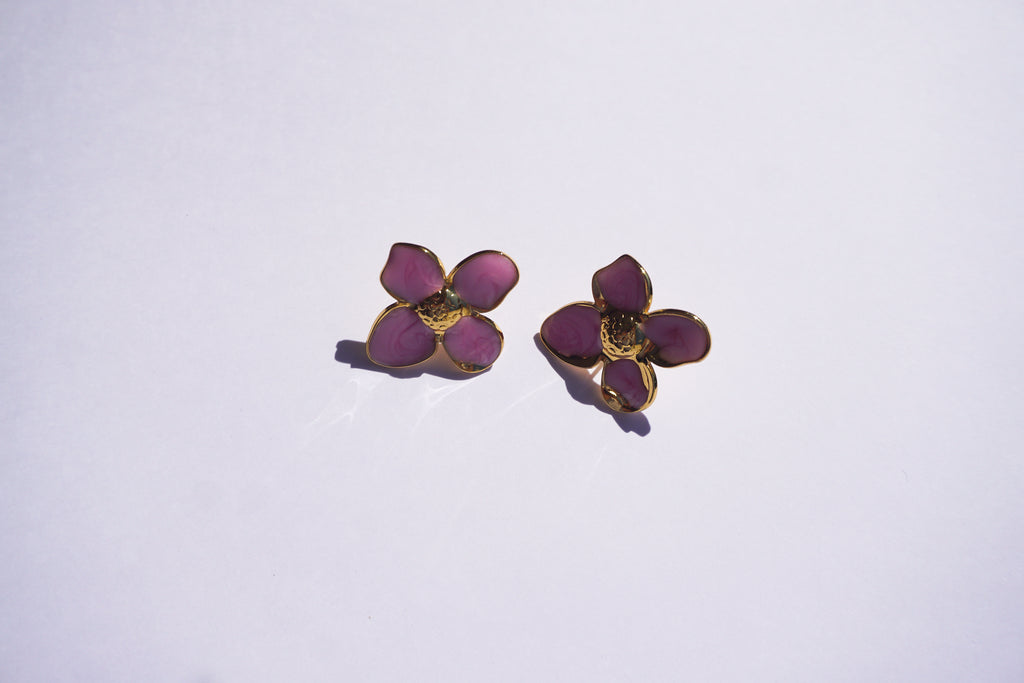 Broquel flor rosa