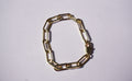 Pulsera de eslabones dorados