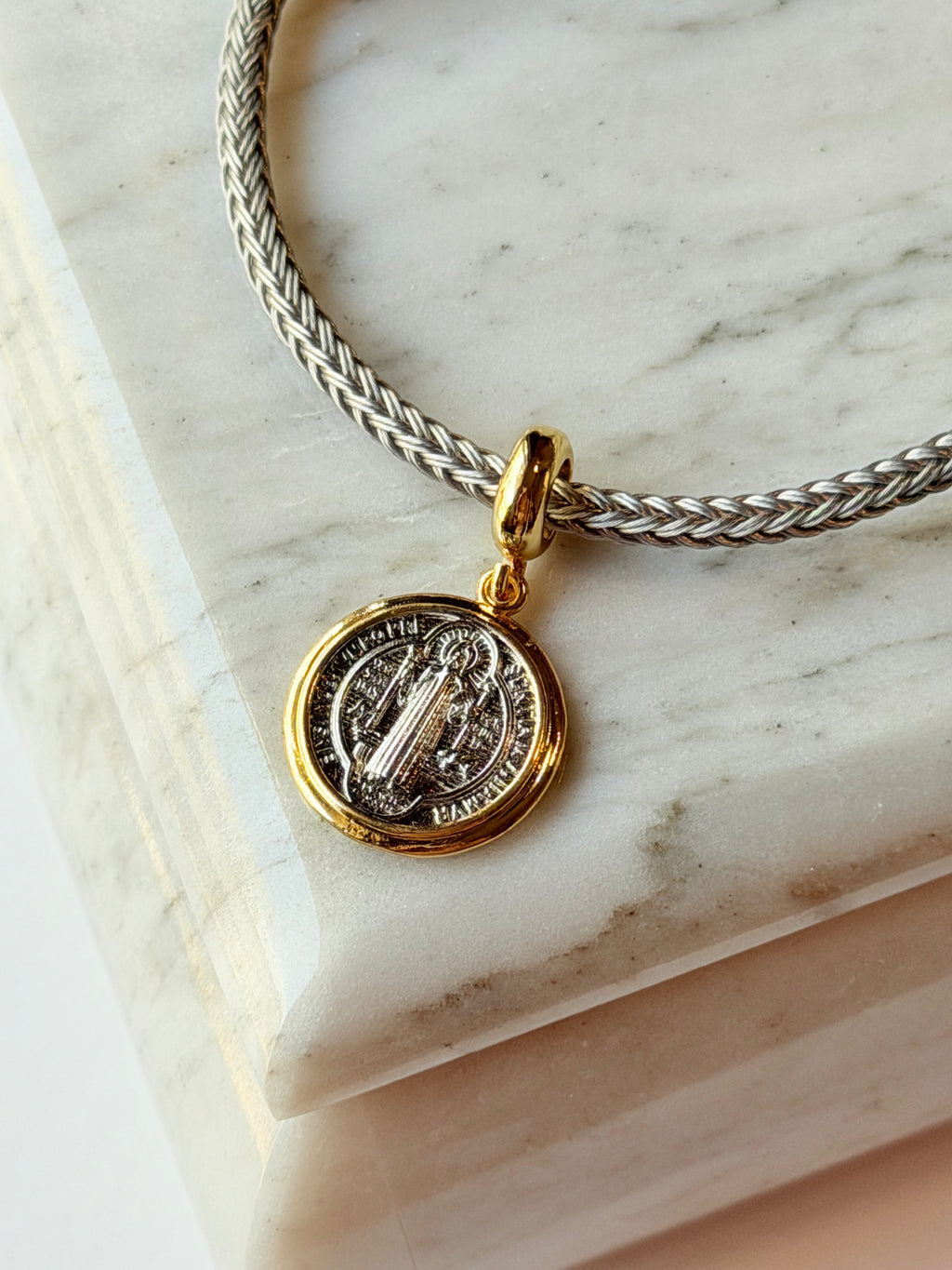 Pulsera acero San Benito
