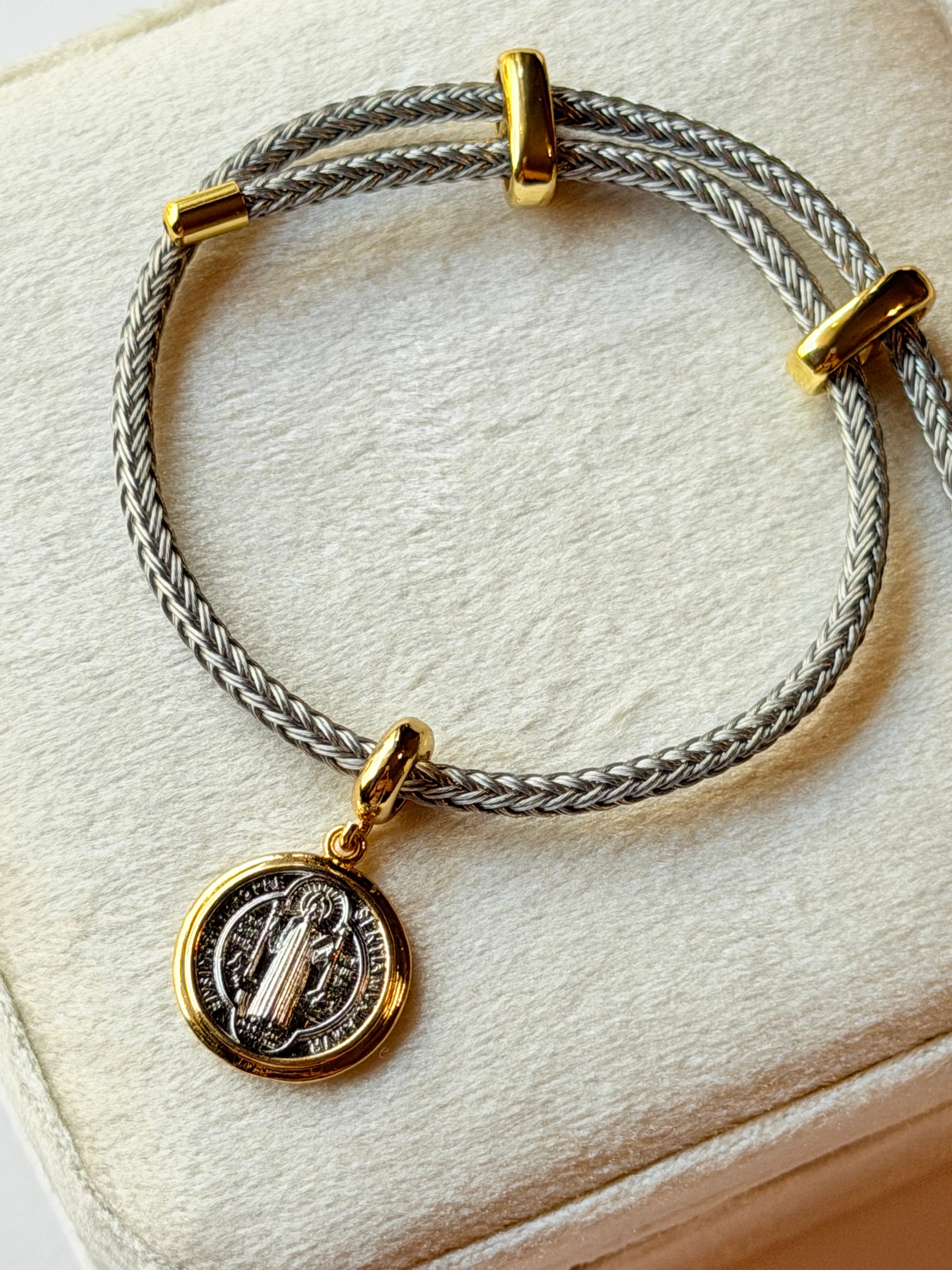 Pulsera acero San Benito