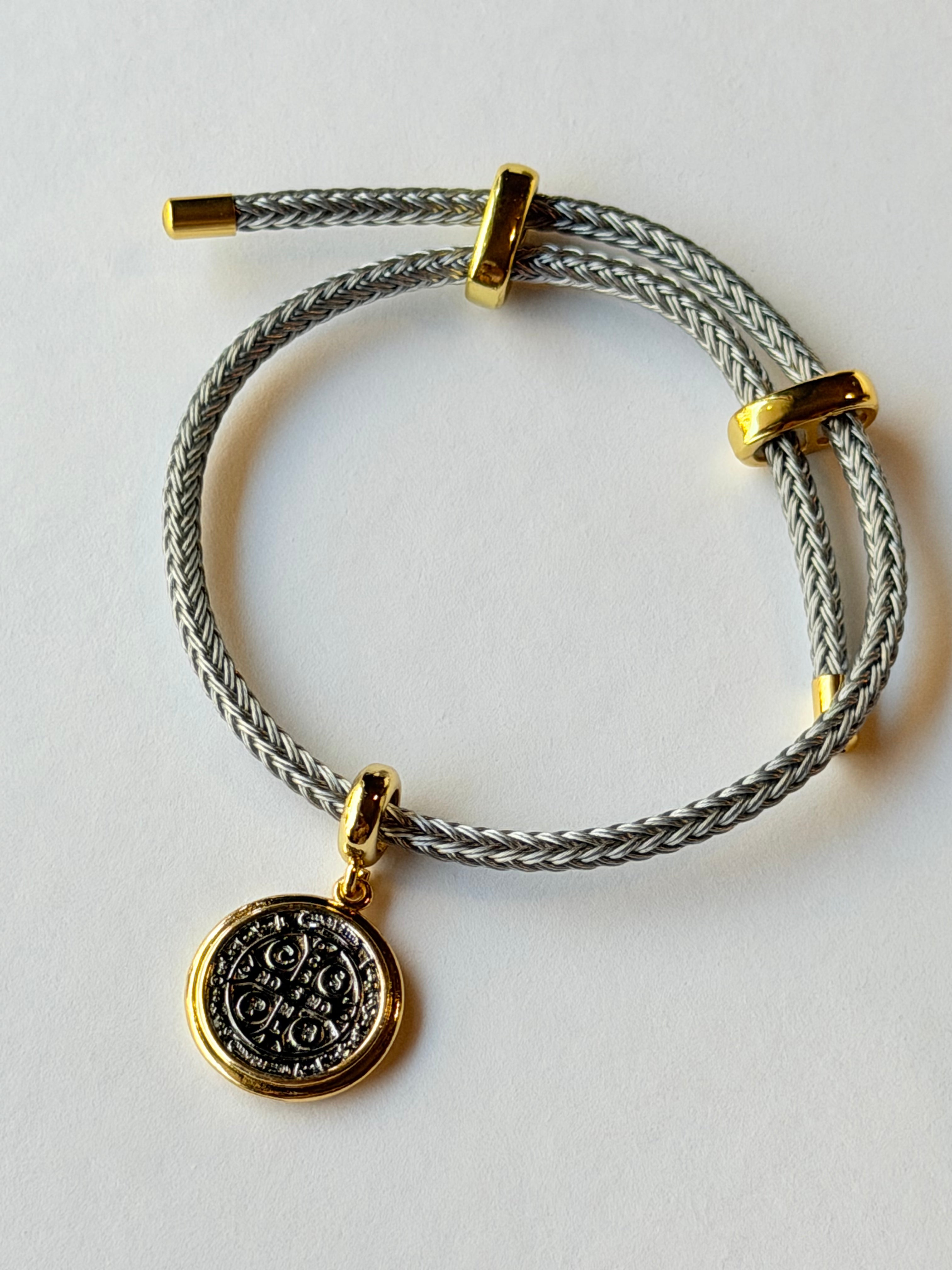 Pulsera acero San Benito