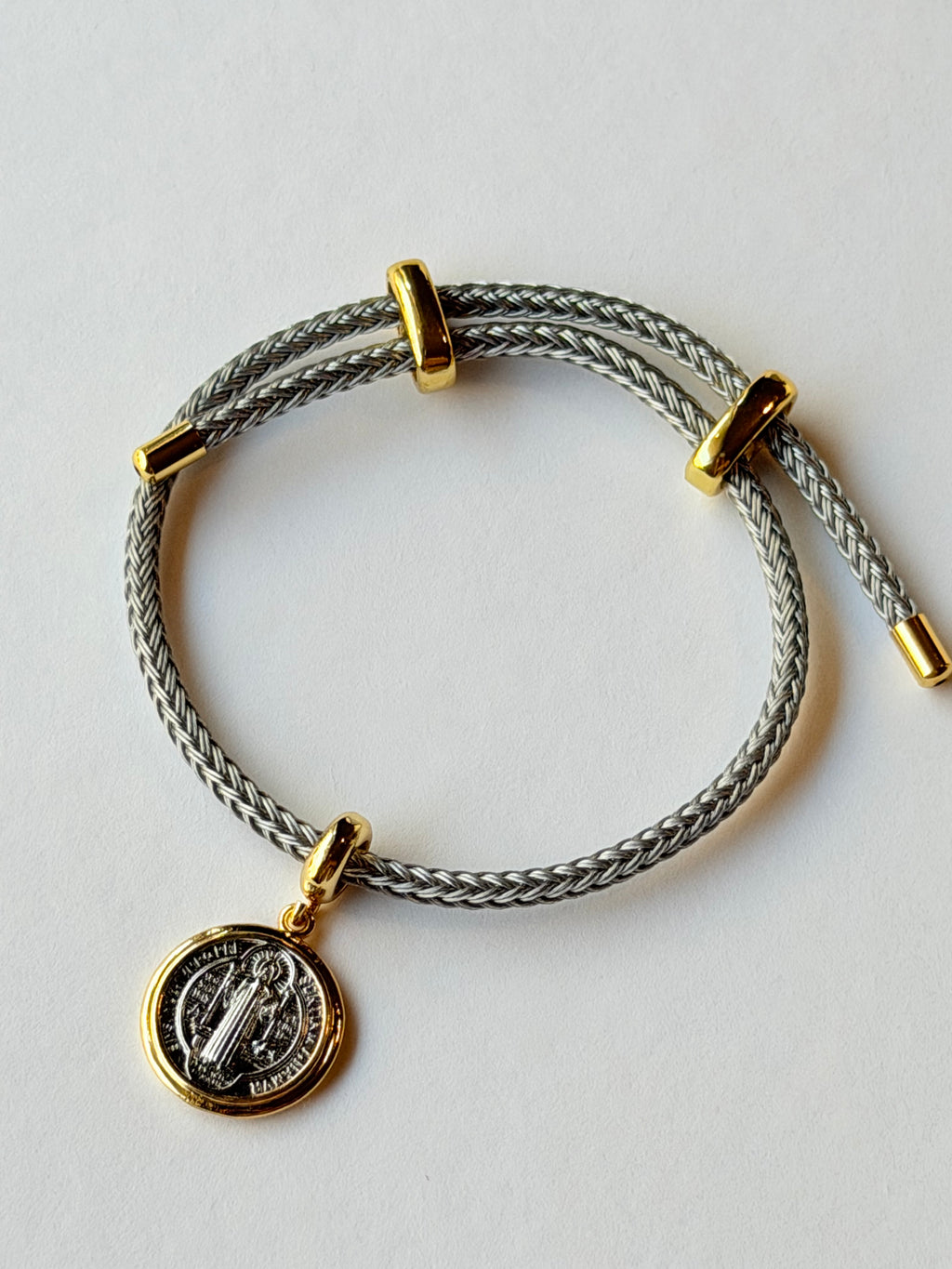 Pulsera acero San Benito