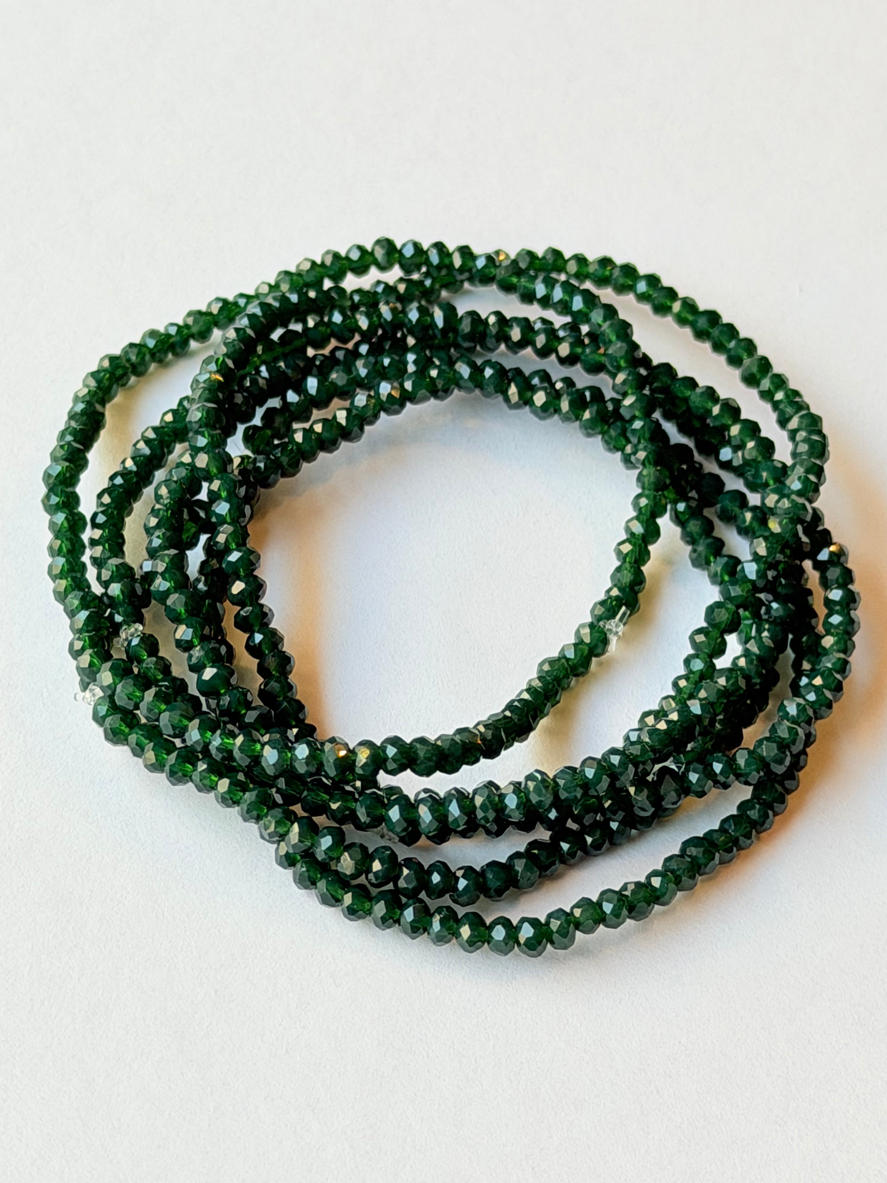 Pulsera cristal de elástico