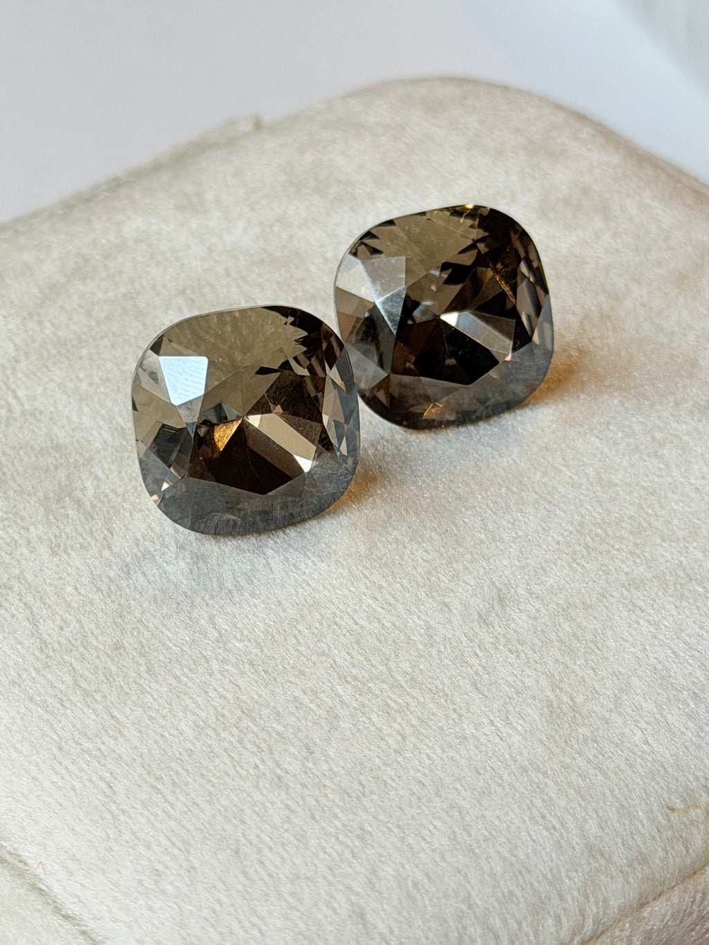 Broquel cuadrado de cristal