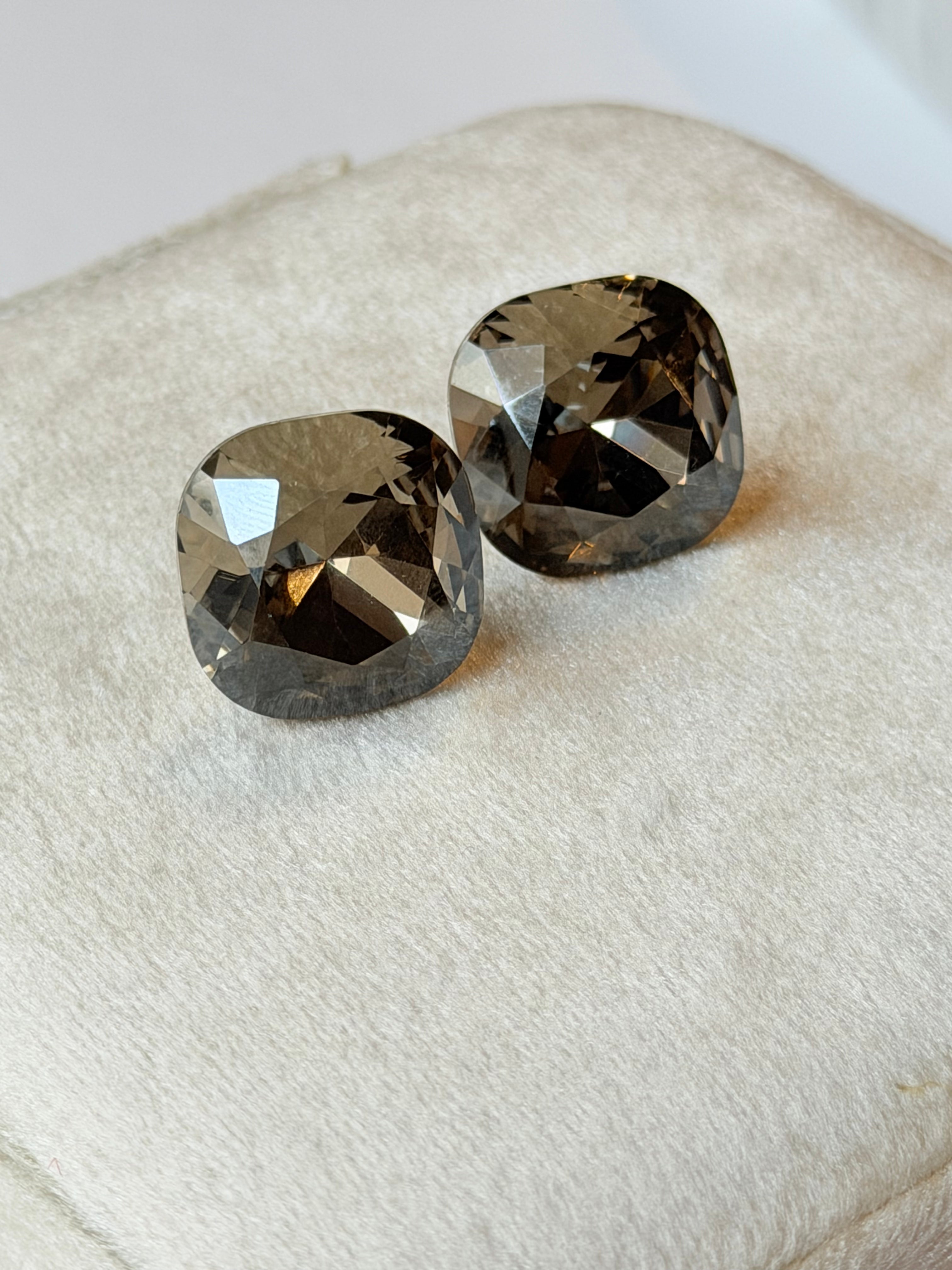 Broquel cuadrado de cristal